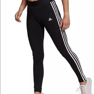 NWT Adidas Track Black White Leggings (New With Tags)
